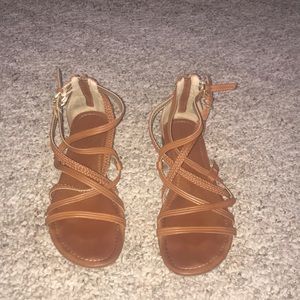 SANDALS— WORN TWICE!